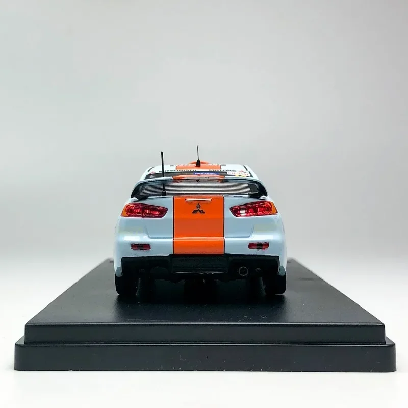 Tarmac Works 1/43 Mitsubishi EVO X GULF Legering Speelgoed Motorvoertuig Diecast Metaal Model Geschenken