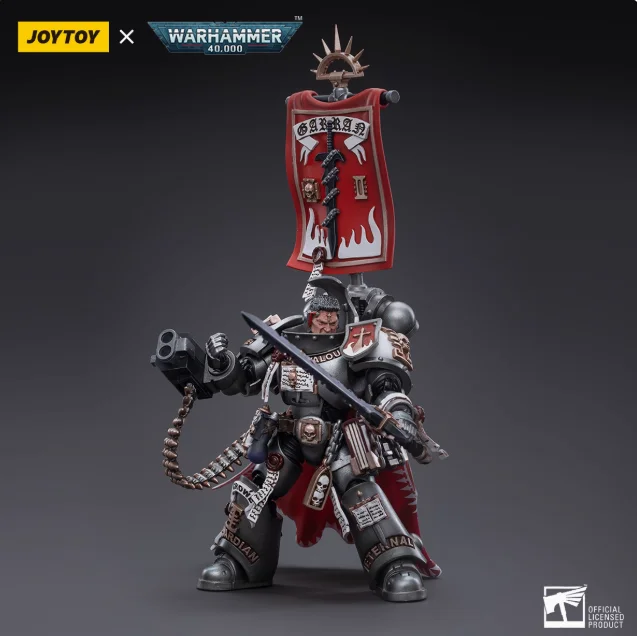 

Joytoy Warhammer 1/18 Action Figures Grey Knights Castellan Crowe Model Toy Boy Gifts 3.75inch