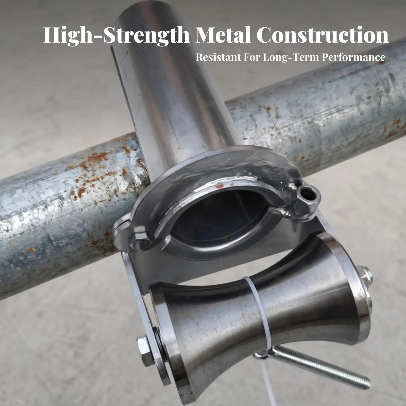Wire Guide Pulley for Conduit Tube Mouth Corner Pulling Heavy Duty Steel Frame Low Friction Rotating