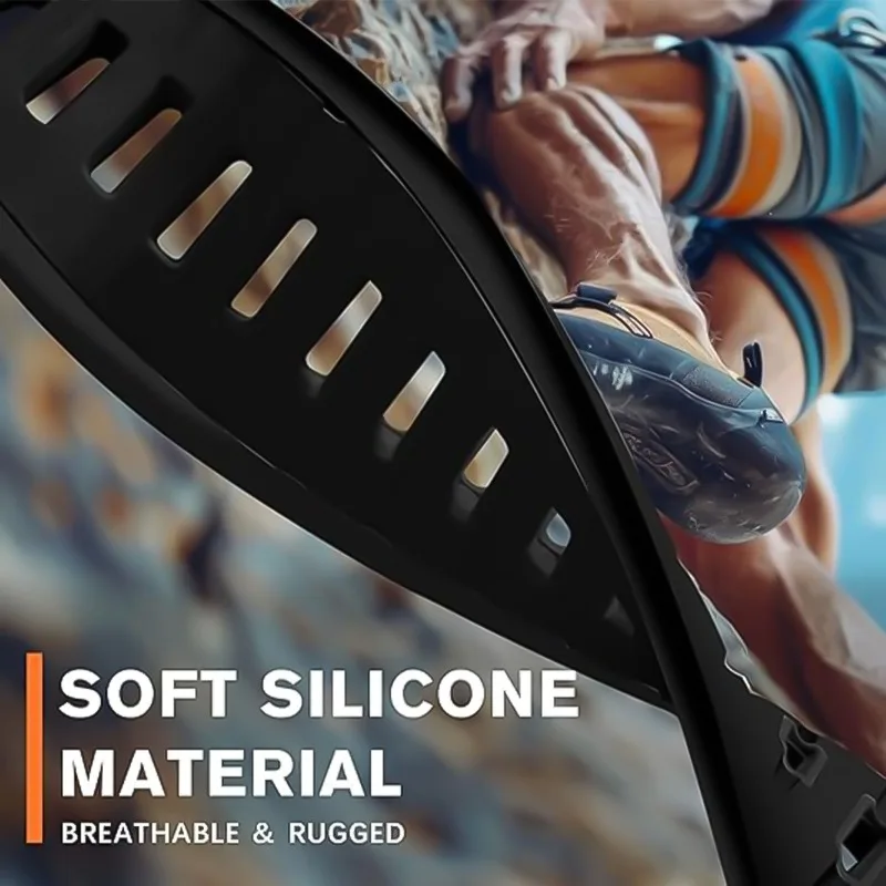 Сменные ремни-браслеты для Galaxy Watch 8, силиконовый ремешок 40/44 мм для Samsung Galaxy Watch 8, классический спортивный ремешок для часов 46 мм