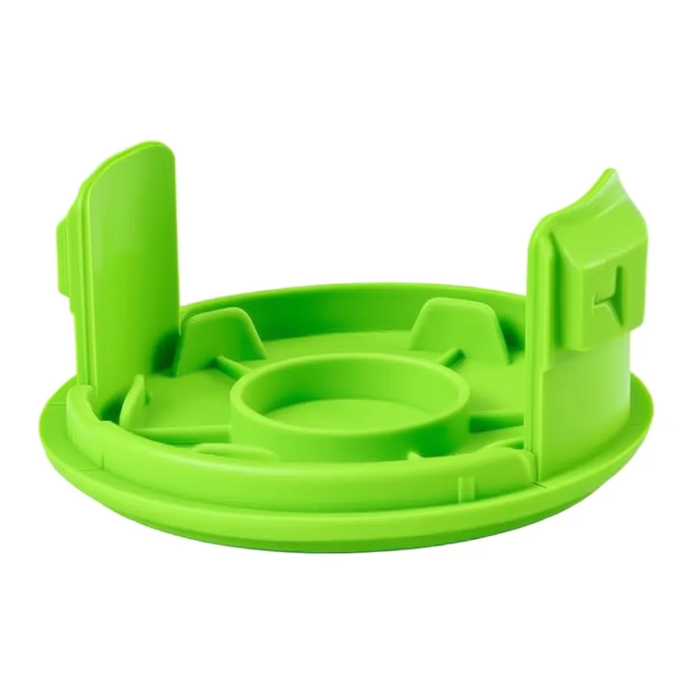 6-Pack 0.065 Auto Feed Trimmer Spools with Cover for Greenworks Trimmers ABS Material Precision Fit for Optimal Use