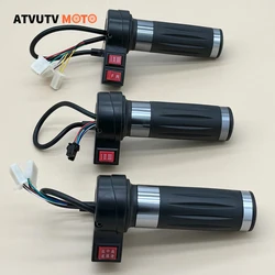 Universal Electric Vehicle Scooter Electric Bike Adjustable Throttle Handlebar Speed Control Handle Electric Bicycle Accessories