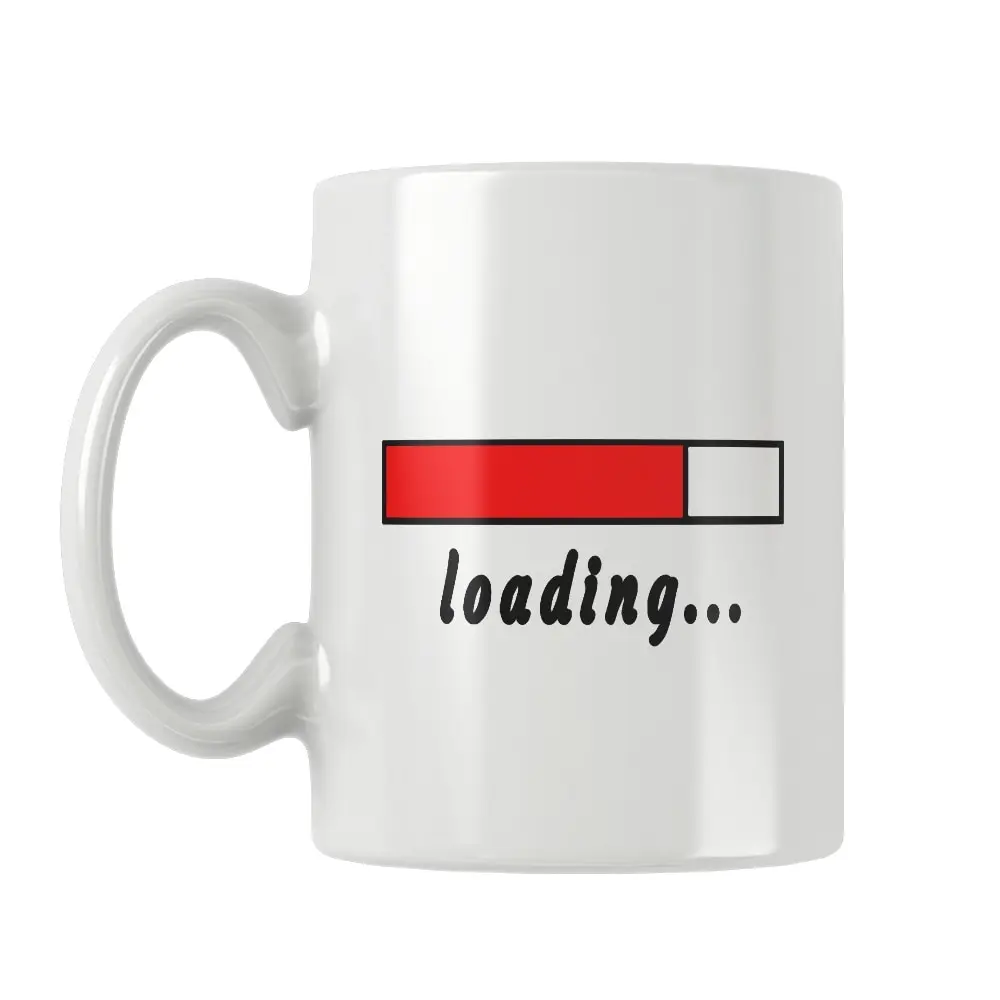 Loading Printed Mug Coffee Cup White Ceramic Office&Home Women Men Creative Cute Funny Birthday Gift Ideas