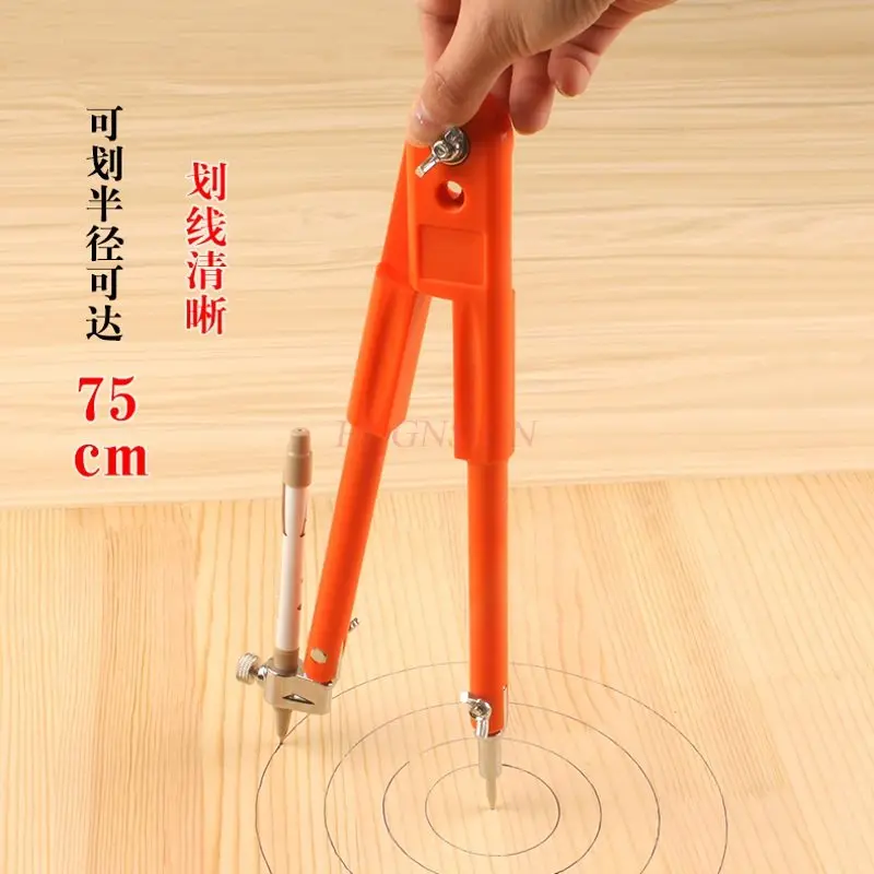 

1 шт. Деревообрабатывающий компас, манометр, промышленный металлический садовый калибр, профессиональное маркировочное устройство