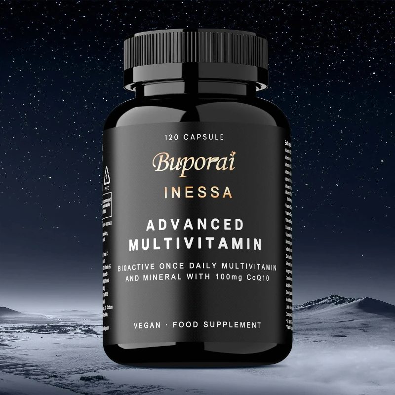 

Inessa Multivitamin - Supports Daily Wellness and Immune Health, Energy Production, Cell Regeneration, Heart and Brain Function