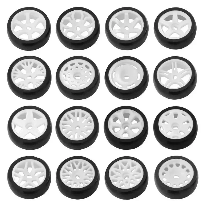 FOR WLtoys 1/28 K969 K979 K989 K999 284131 Mini-z Mini-d Mini-q RC Car Upgrade 25mm Drift Tires, Plastic WheelsV