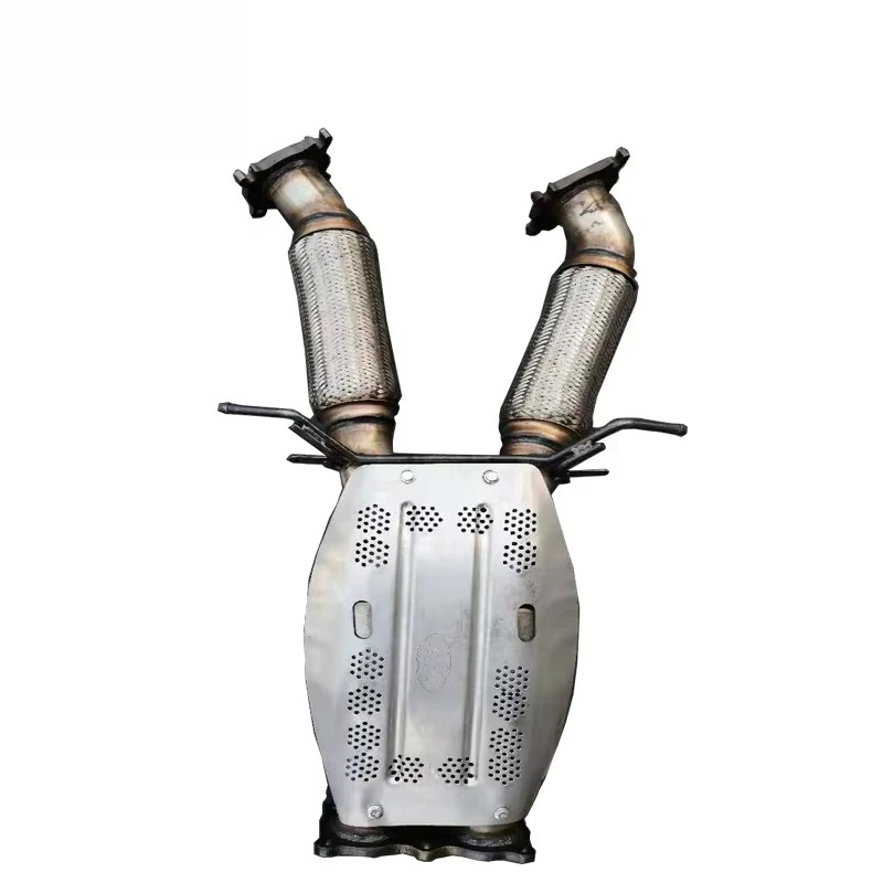 XG-AUTOPARTS Euro4 OBDII EPA Exhaust Second Part Catalytic Converter for  Freelander 2 3.2