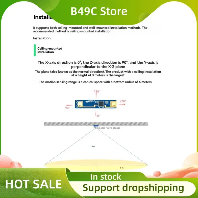 B49C HLK-LD2410D 24…