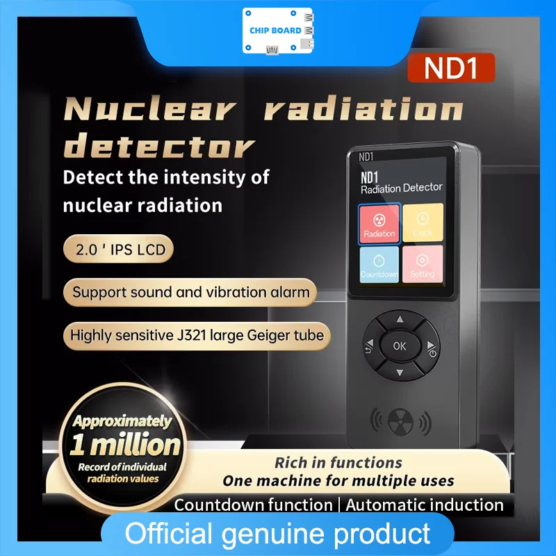 

ALIENTEK ND1 Счетчик Гейгера — детектор ядерного излучения, X/ vole-ray, перезаряжаемый