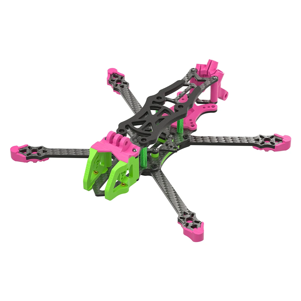 EVA4 4inch Carbon Fiber FPV Drone Frame Kit,Ultra-Light 72g,DJI O3/O4/O4Pro/Vista Compatible,180/186mm Wheelbase XH/DC Models