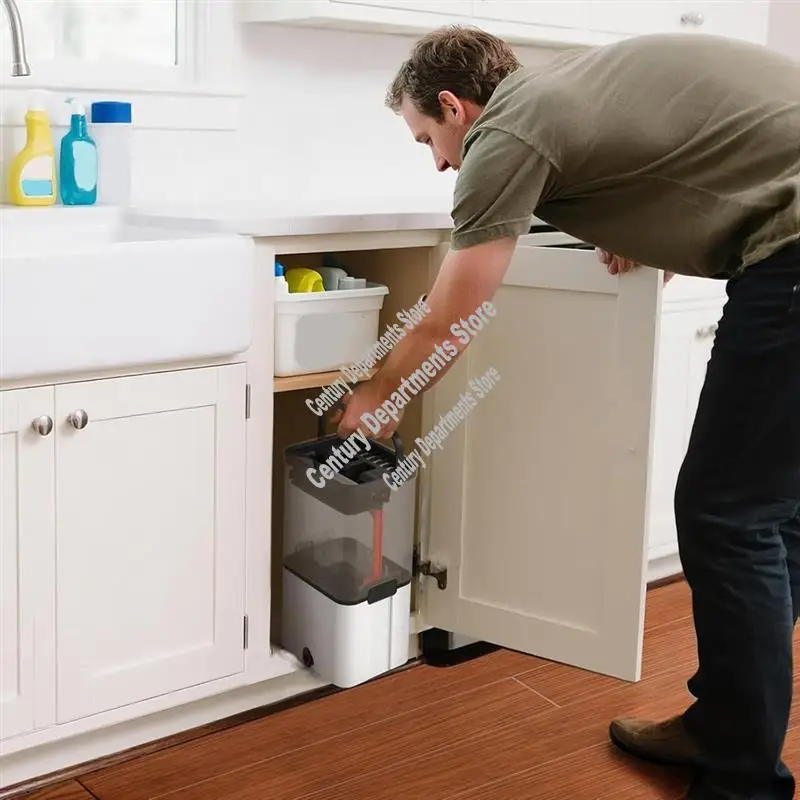 

ABRM-Wall Cleaner Mops And Bucket System With Wringer Flat Microfiber Mops Mops And Bucket Set