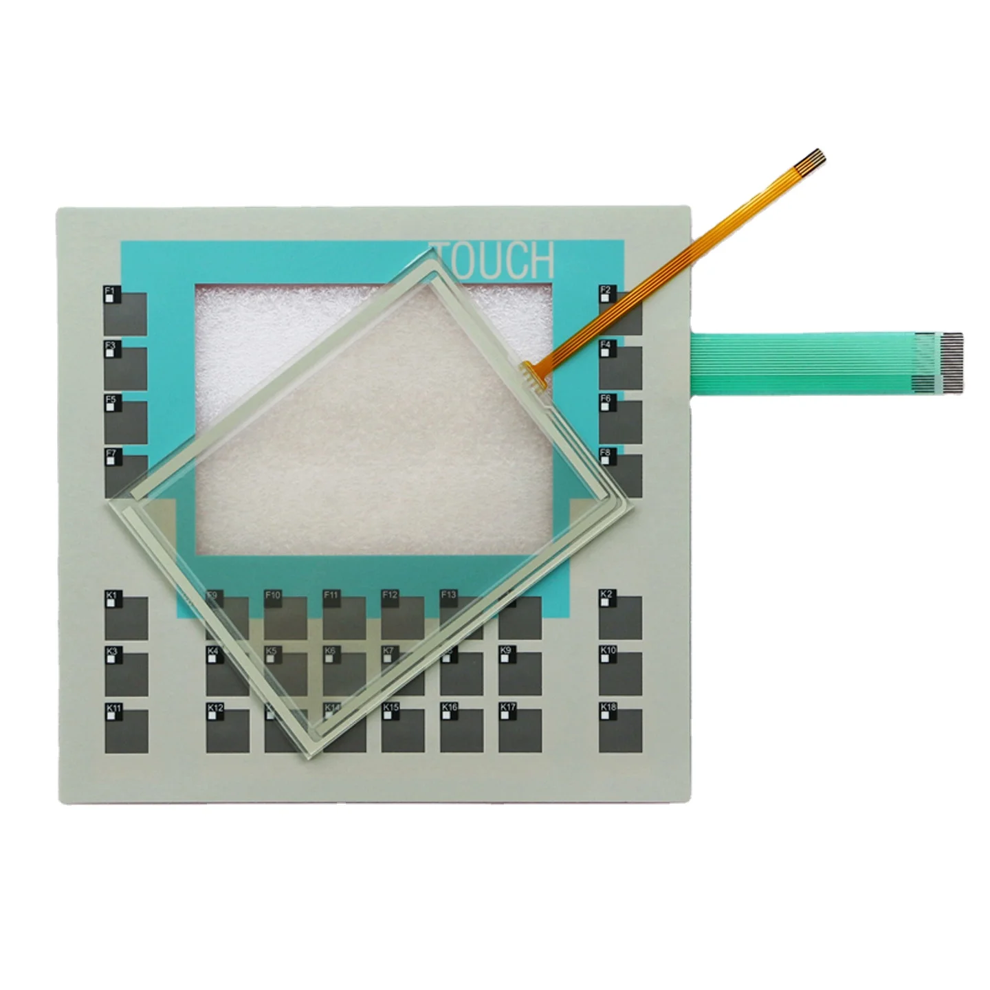 6AV6642-0DC01-1AX0 OP177B Membrane Keyboard Touch Panel Front Housings For HMI Operator Panel