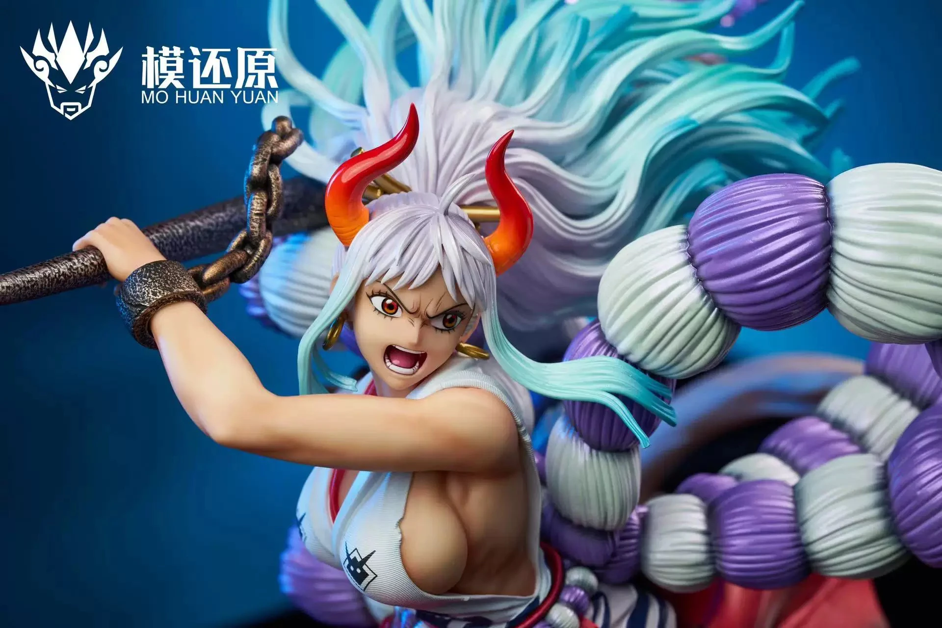 [Spot] Nine-tailed gk purchasing agent, mold restoration, studio ONE PIECE Yamato, statue figure ornament