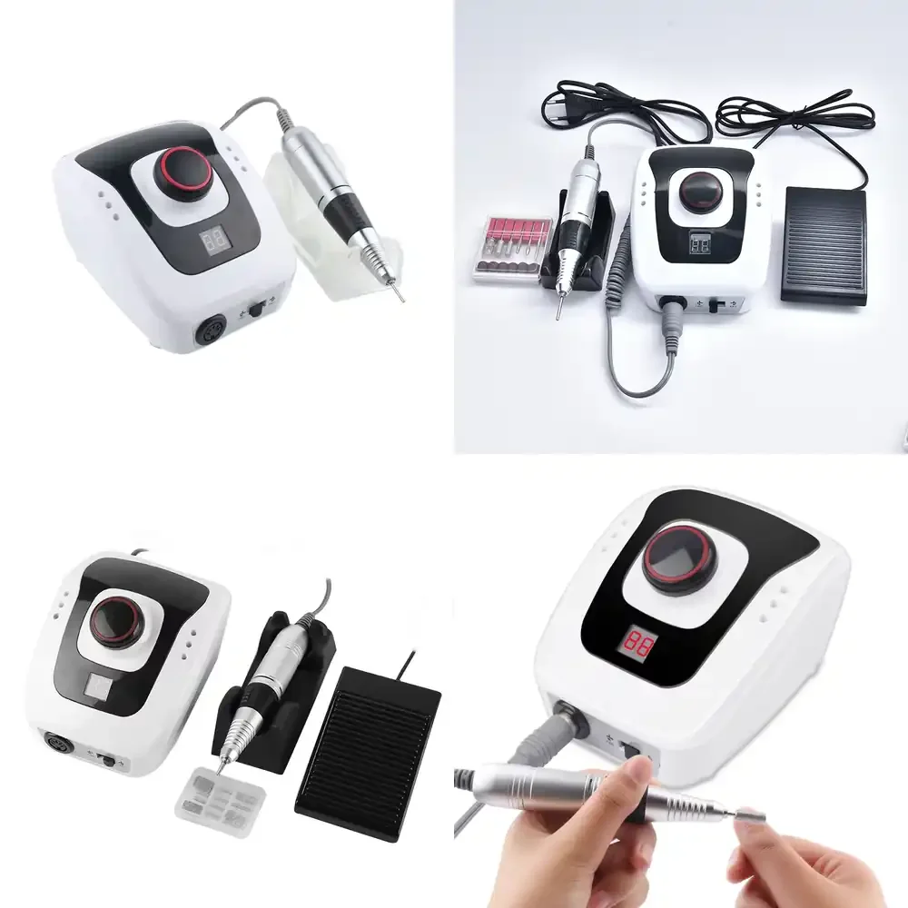 

for Yaqin 40000 RPM Nail Drill Machine for Manicure Pedicure Professional Electric Nail File Tool with Adjustable Speed