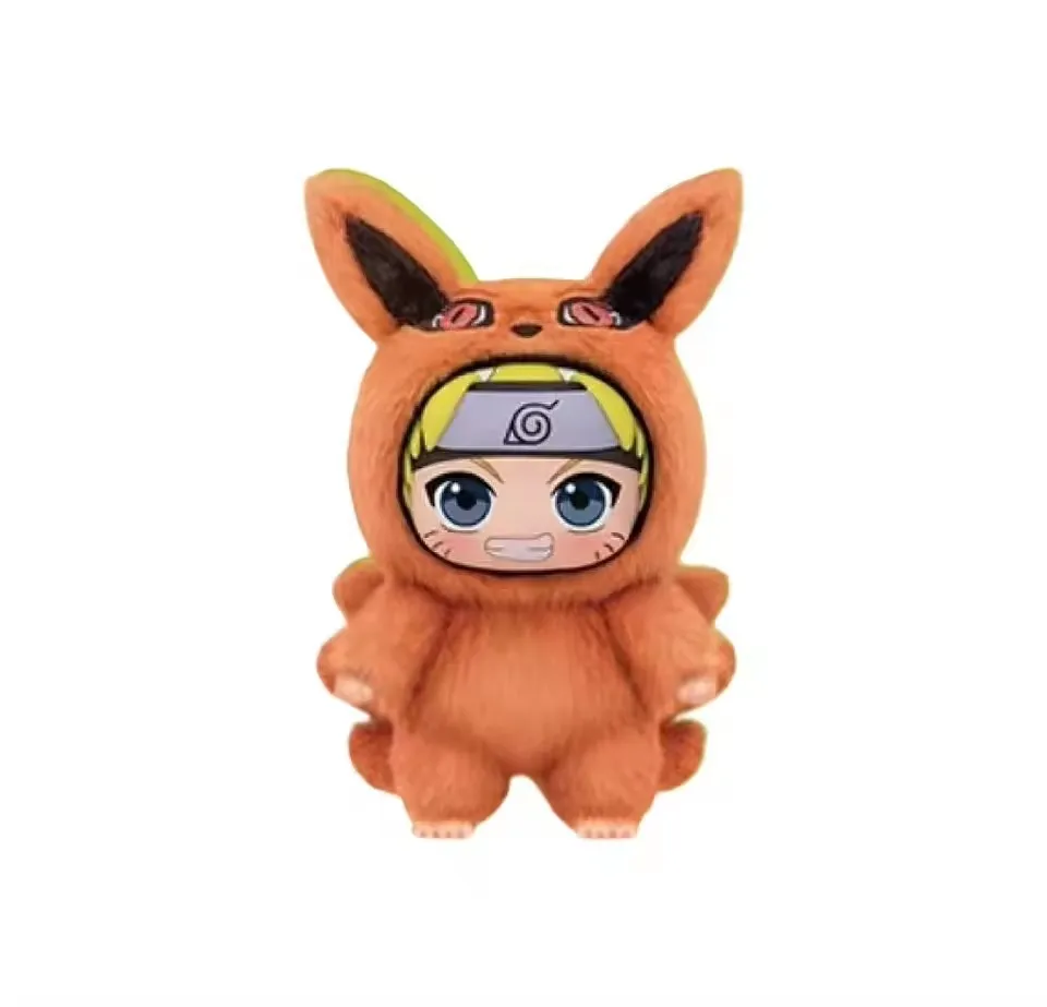 탑 토이 오리지널 Eaki 나루토 블라인드 박스 Shippuden Beast 파티 시리즈 봉제 인형 귀여운 남성 인형 성인 선물