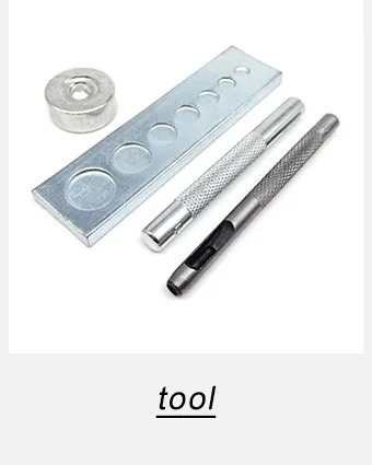 50 Sets 2,5 mm bis 12 mm hochwertige Öse mit Unterlegscheibe, Ösenring, Luftlochniete für Ledertasche, Schuhe, Gürtelkappe, Kleidung, 4 Farben – Detail 13