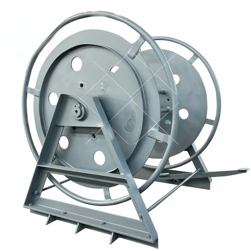 f4New Manual Steel Wire Reel for Marine Mooring Hardware Accessory
