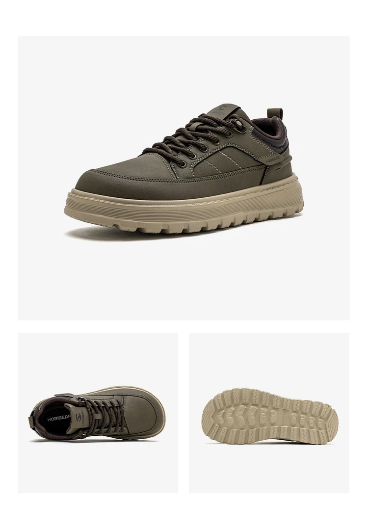 HOBIBEAR Herren Oxford-Schuhe mit breiter Passform, klassisches Kunstleder, Business-Schuhe mit klobigem Absatz, Retro-Freizeitschuhe zum Schnüren – Detail 20