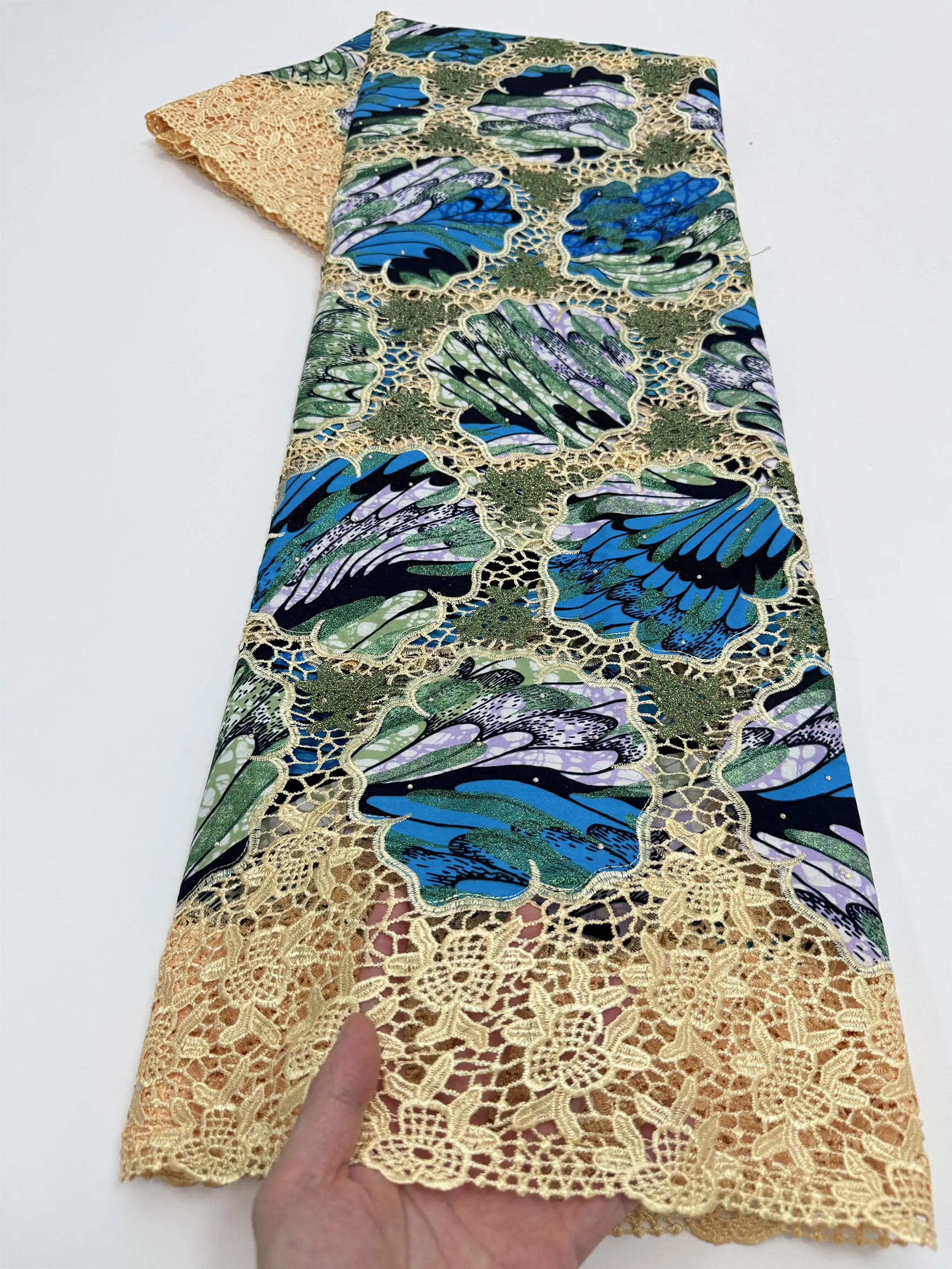 5 Yards High Huality Ankara Fa - African Ankara Print review and price