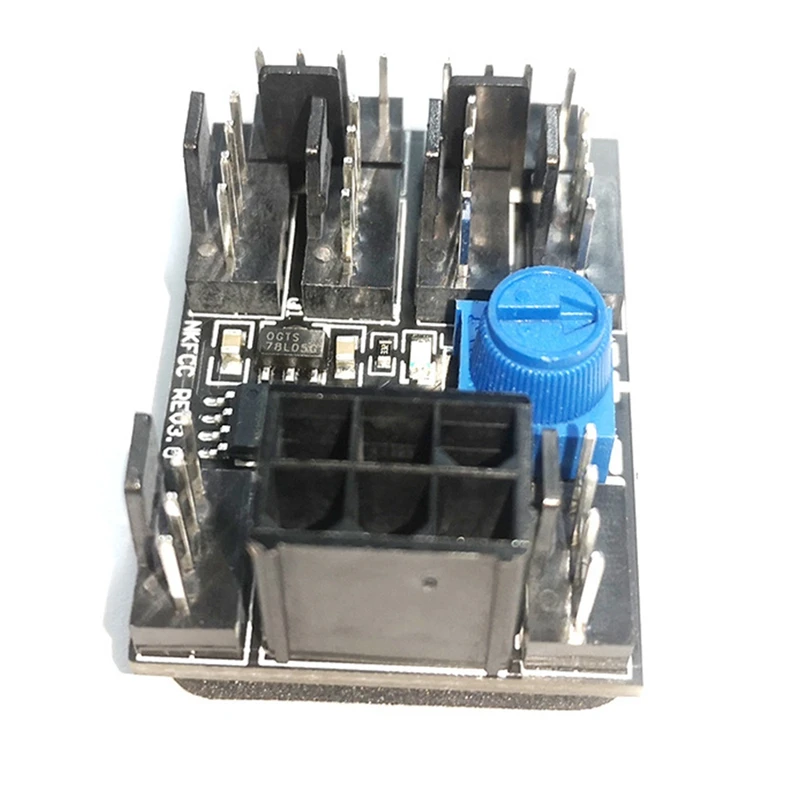 Chassis Miner Fan Speed Controller 8-Channel Fan Hub PWM High-Power Violent Fan Controller Fan Speed Governor