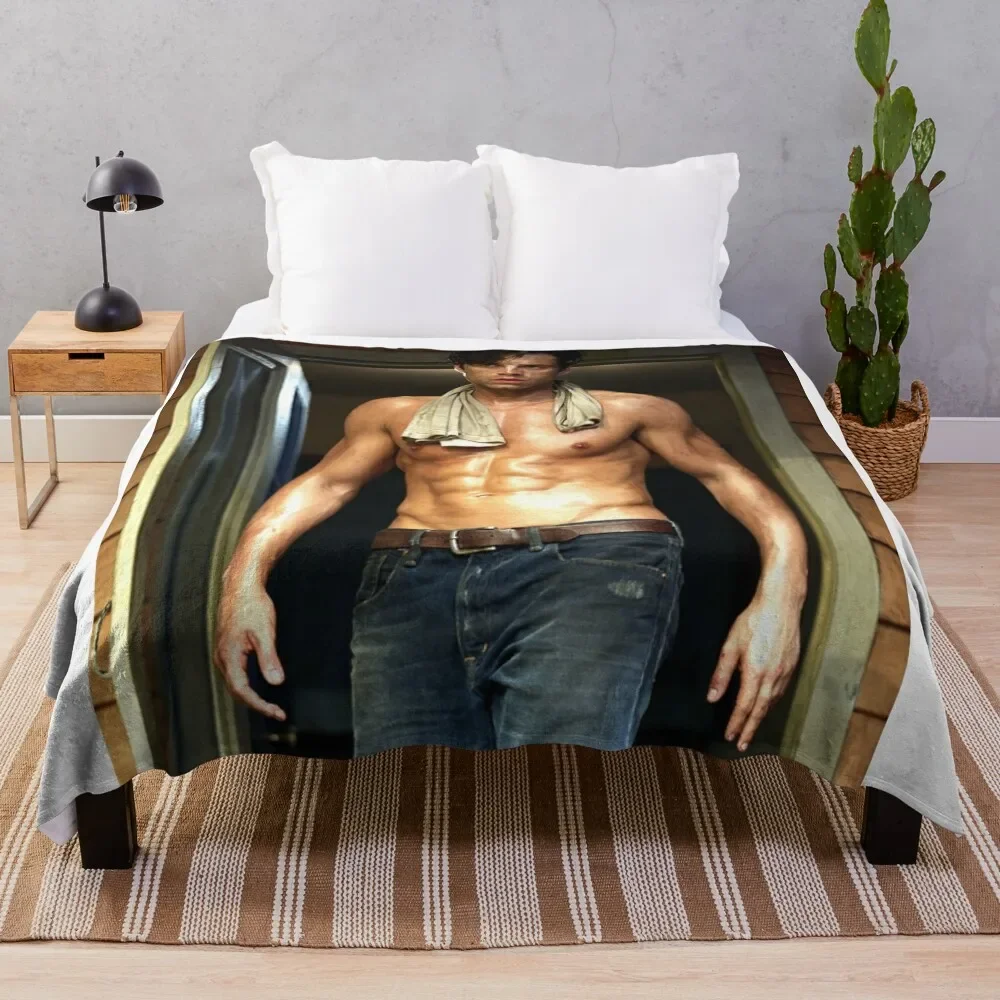 

Sebastian Stan Throw Blanket Fluffys Large Luxury Retros Blankets