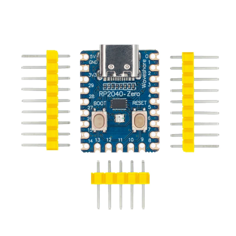 RP2040 for Raspberry Pi Microcontroller PICO Development Board RP2040-Zero Module Dual-core Cortex M0+ Processor 2MB Flash