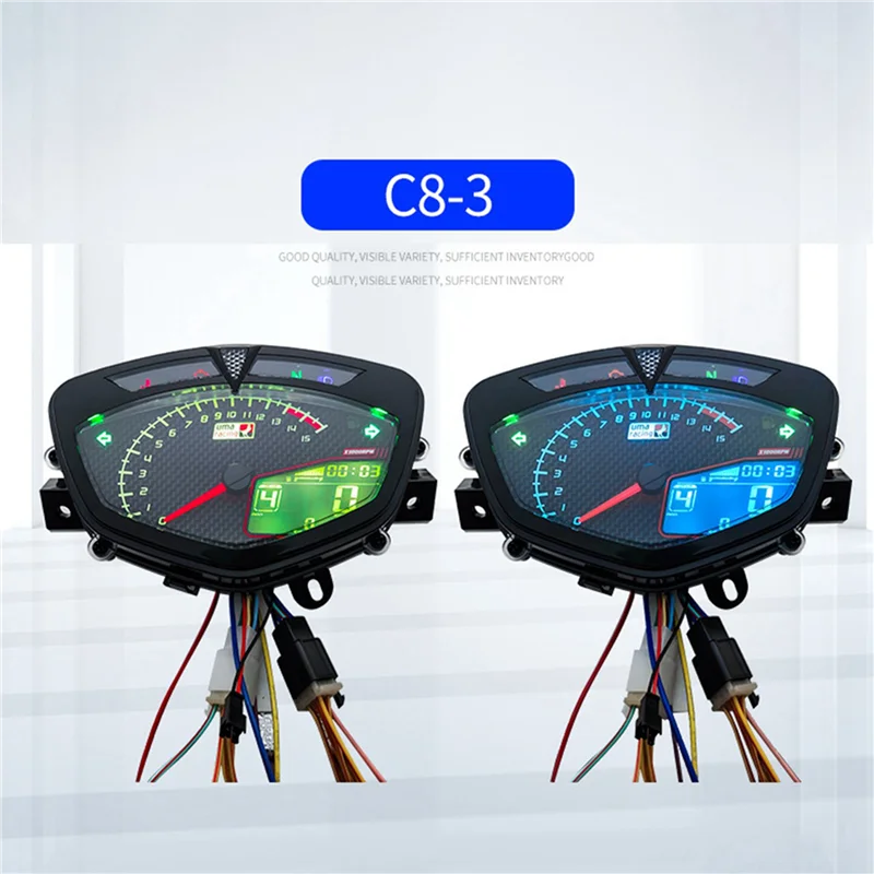 

4X Digital Meter For Yamaha Lc135 V1 Jupiter MX Copy Uma Motorcycle Speedometer LCD RPM Tachometer Meter