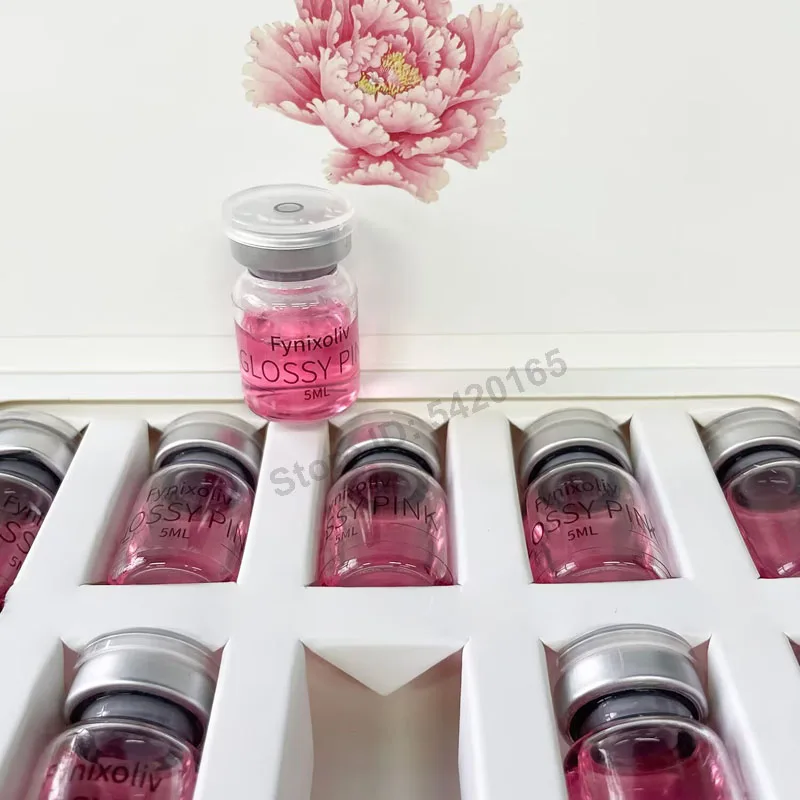 5ml Rose Pink PDRN Ampoule Gentle Hydrating Formula With Peptide And HA Refine Skin Surface For Daily Facial Care Korean