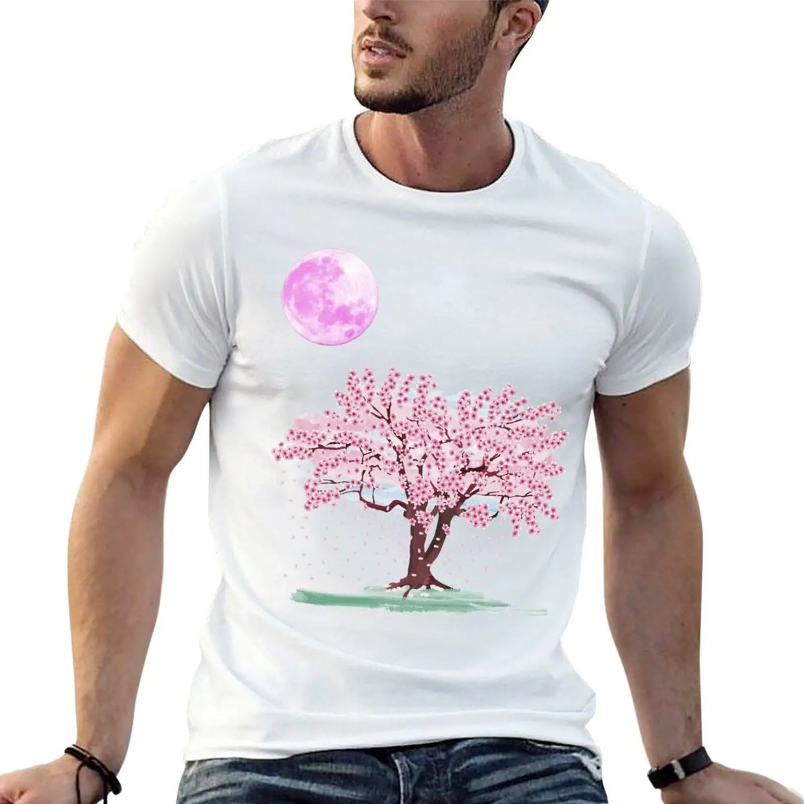 

Japanese Cherry Blossom Branch Classic T-Shirt T-Shirt cotton t shirt pack t shirt man cotton T-Shirt