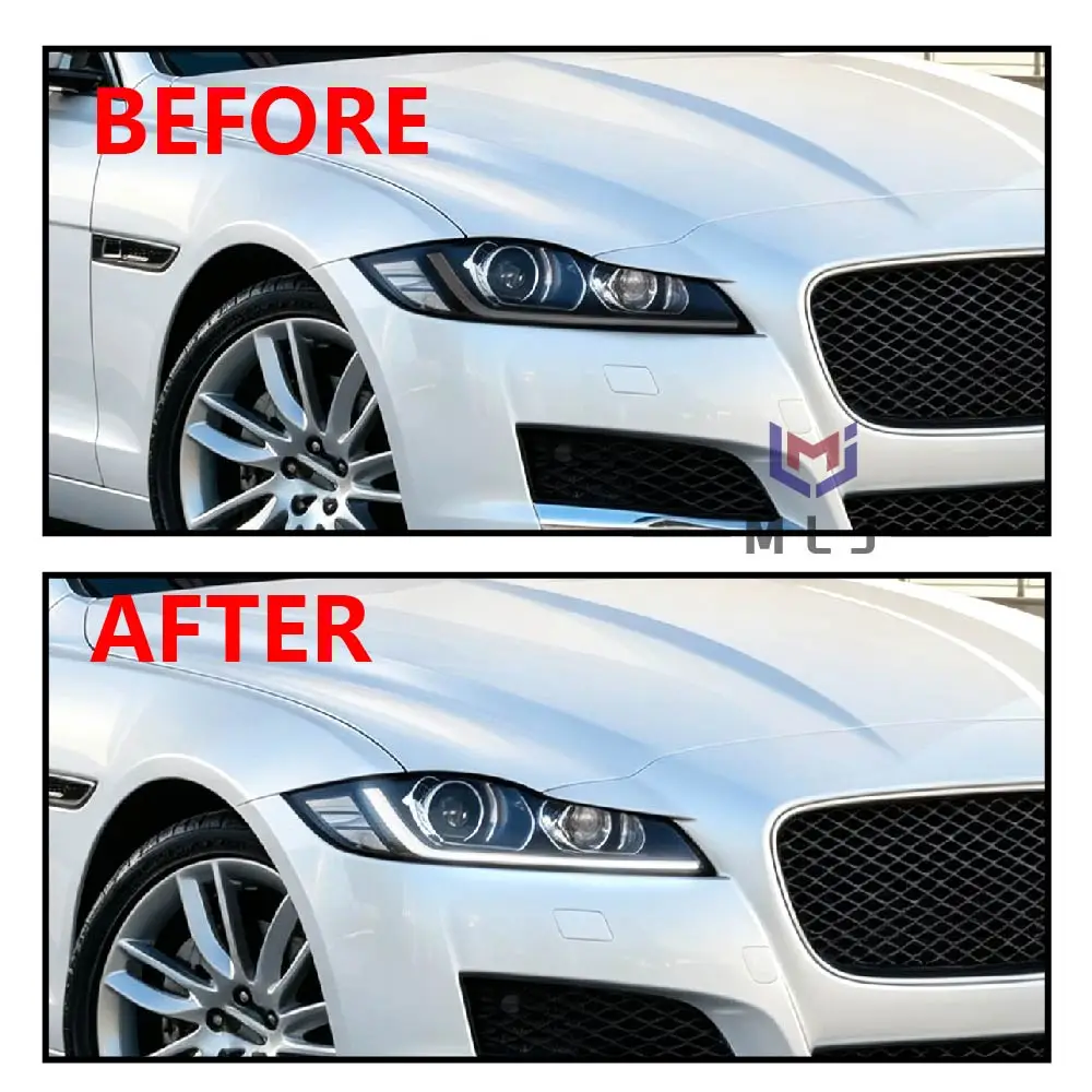 Pour Jaguar XF XFL 2016-2020, phare à LED basse performance avec feux de jour DRL, Angel Eye et clignotants, carte de circuit imprimé, accessoires automobiles