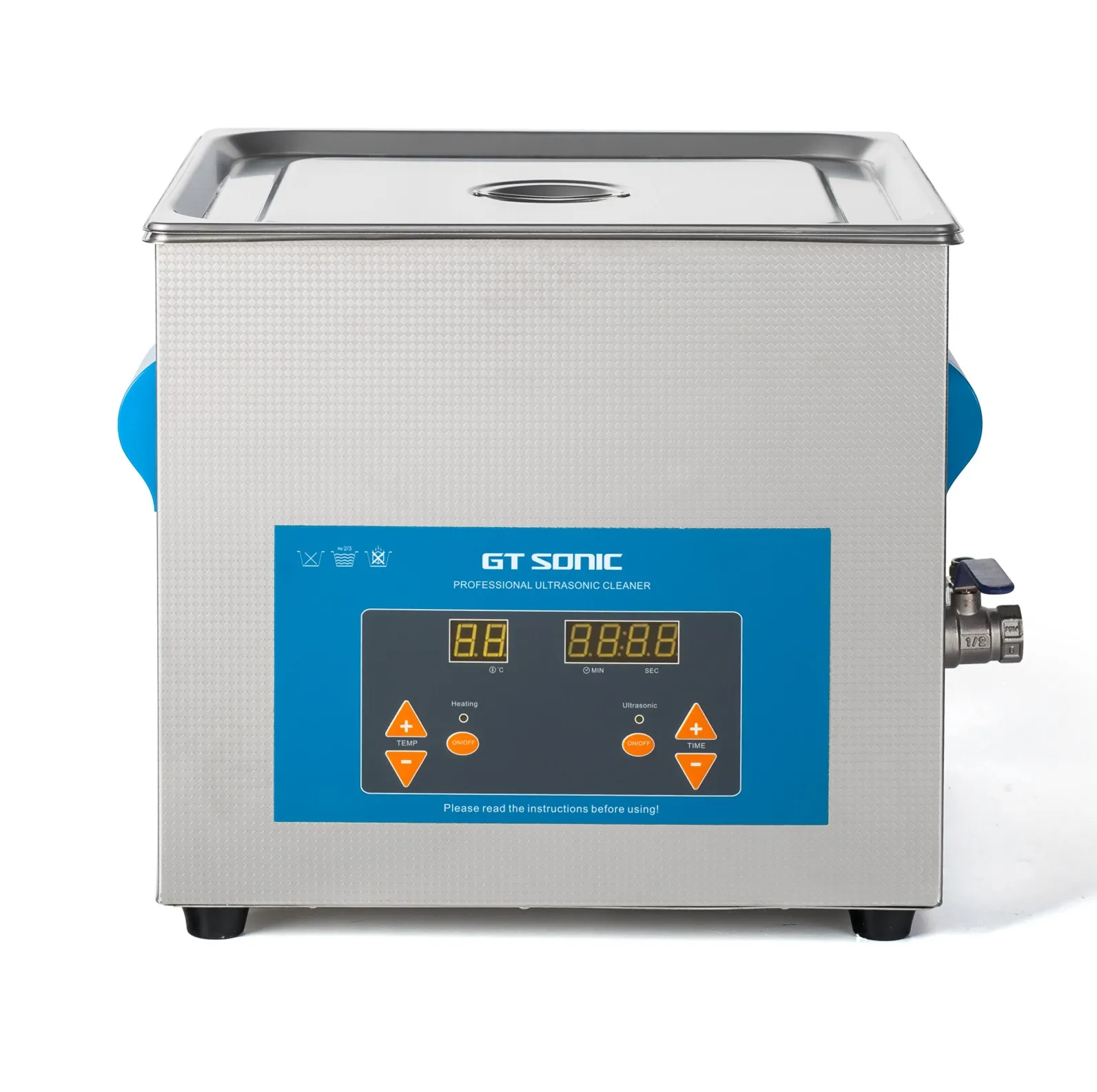 Gt Sonic Vgt-2013Qtd 13L Ultrasonic Washing Device Best Ultrasonic Cleaner For Clean Surgical Instruments With Warranty