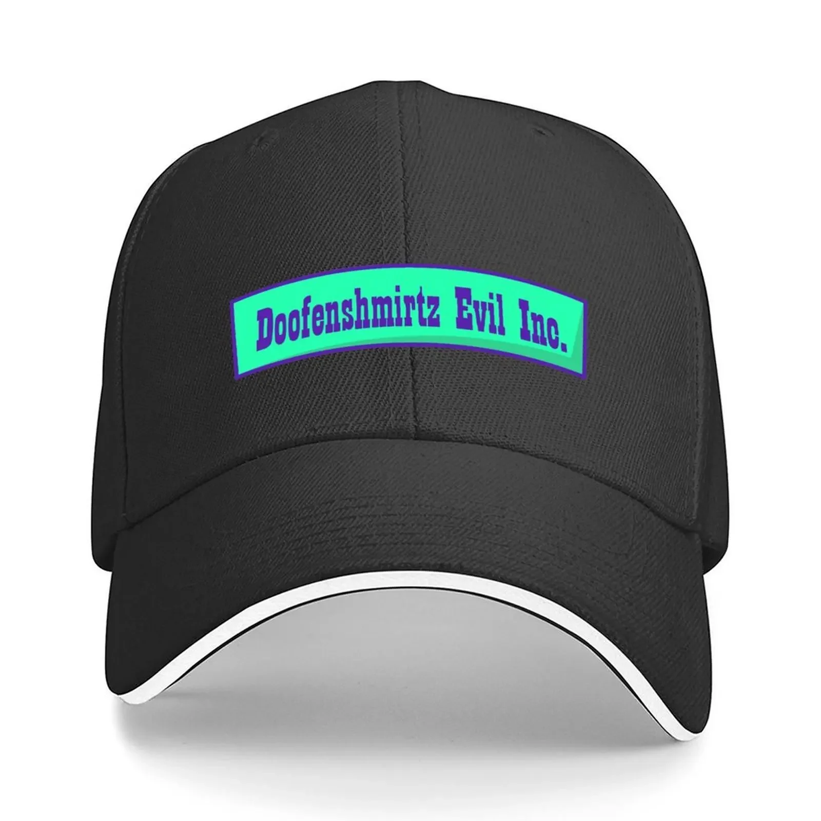 شركة Doofenshmirtz Evil Inc. قبعة بيسبول قبعات الشتاء للرجال قبعة كبيرة الحجم الهذيان دروبشيبينغ الإناث الرجال