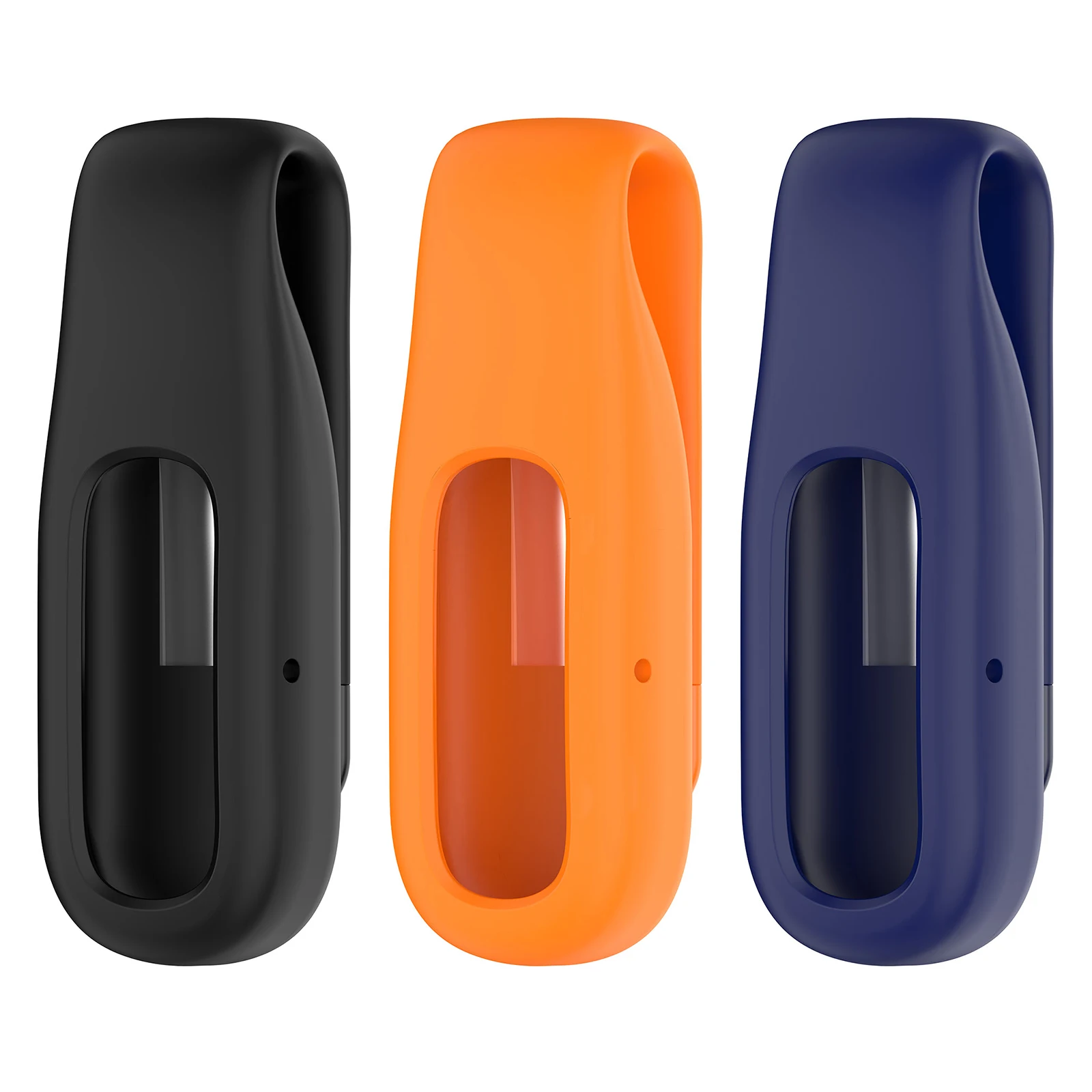 Weiche Silikon-Clip-Verschlüsse für Google Fitbit Air, Mehrzweck-360-Grad-Schutz-Clips-Hülle für Outdoor-Sportarten, Laufen, Radfahren