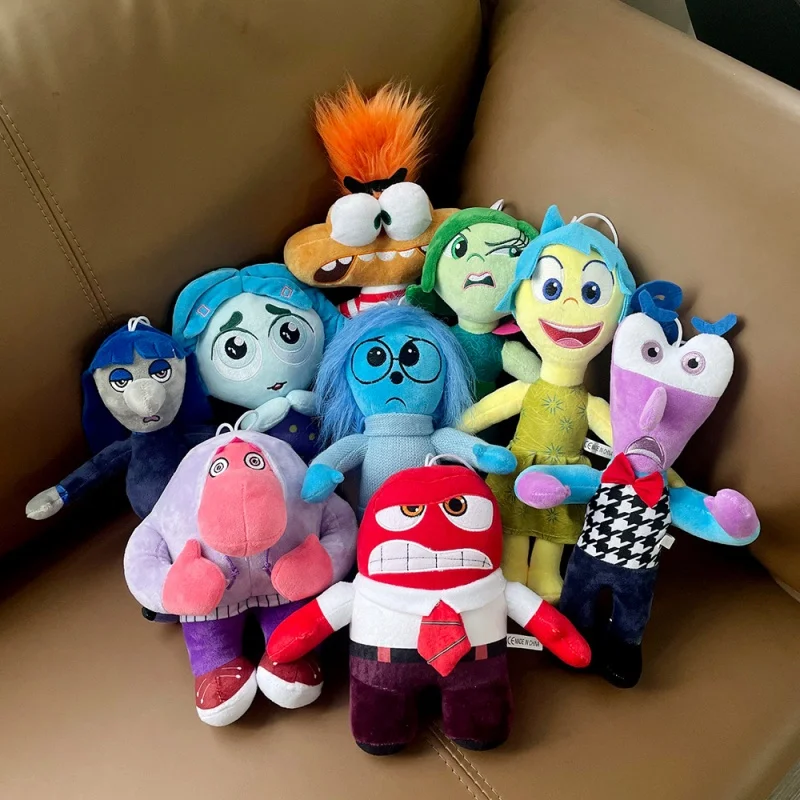 

14style Inside Out 2 Plush Dolls Inside Out Plush Toy Cute Cartoon Plushie Doll Stuffed Anime Periphery Toys Kids Birthday Gifts