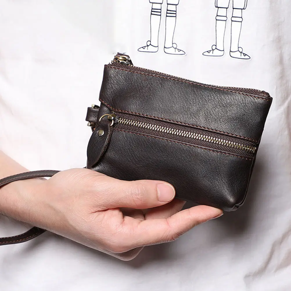 

Чехол для ключей от автомобиля, 1 шт., портативный кошелек-органайзер для монет, гладкий, устойчивый к царапинам, держатель для ключей