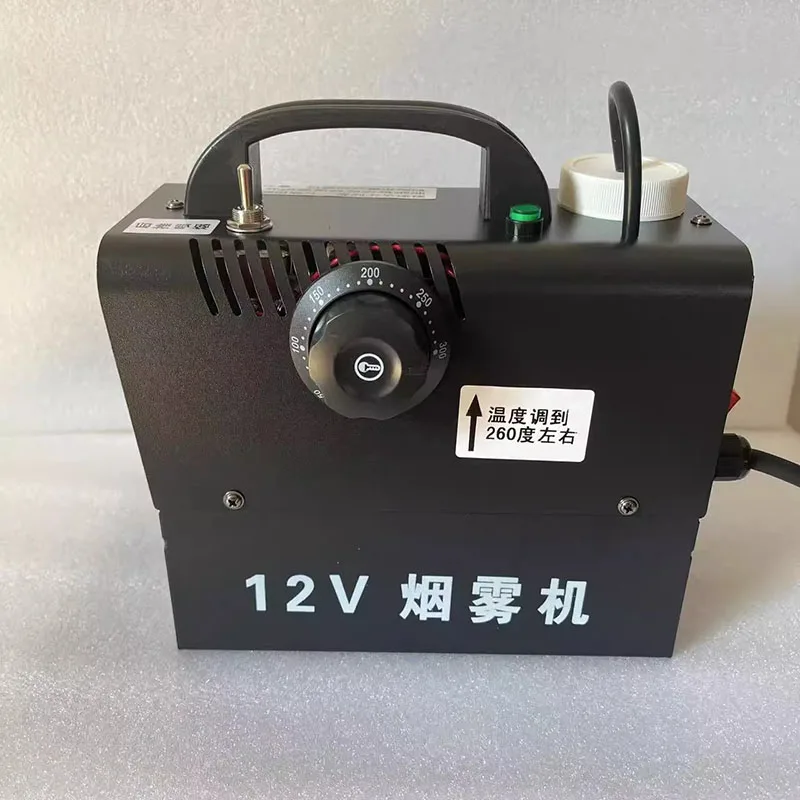 12v 소형 야외 사진 및 촬영 연기 기계 재충전식 연기 사진 유물 대신 연기 케이크