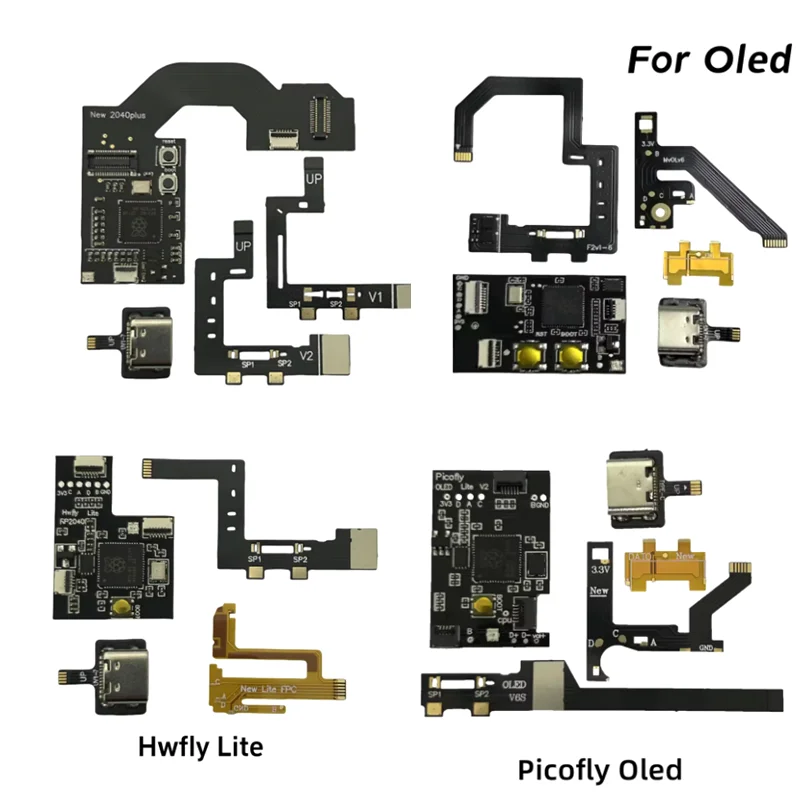 Hwfly Picofly Raspberry pi RP2040 Chip support Switch Core & Oled & Lite & V1 V2 Erista and Mariko Console Upgradable Flashable