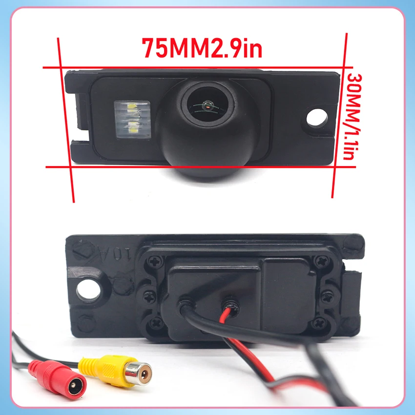 RearView Reverse Camera HD Waterproof For Volvo S60 S60R S60L 2001 2002 2003 2004 2005 2006 2007 2008 2009 Backup Parking Camera