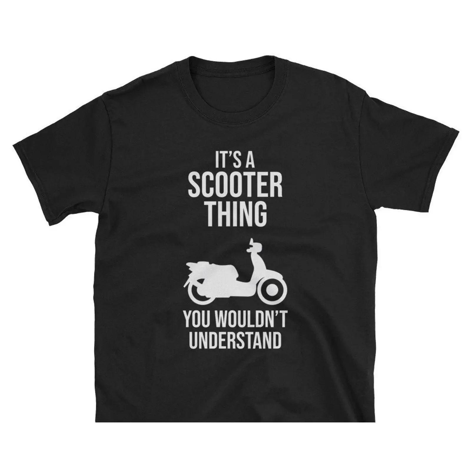 It's A Scooter Thing You Wouldn't Understand Funny Moped T Shirt for Riders vintage Washed Stretched Comfortable graphic