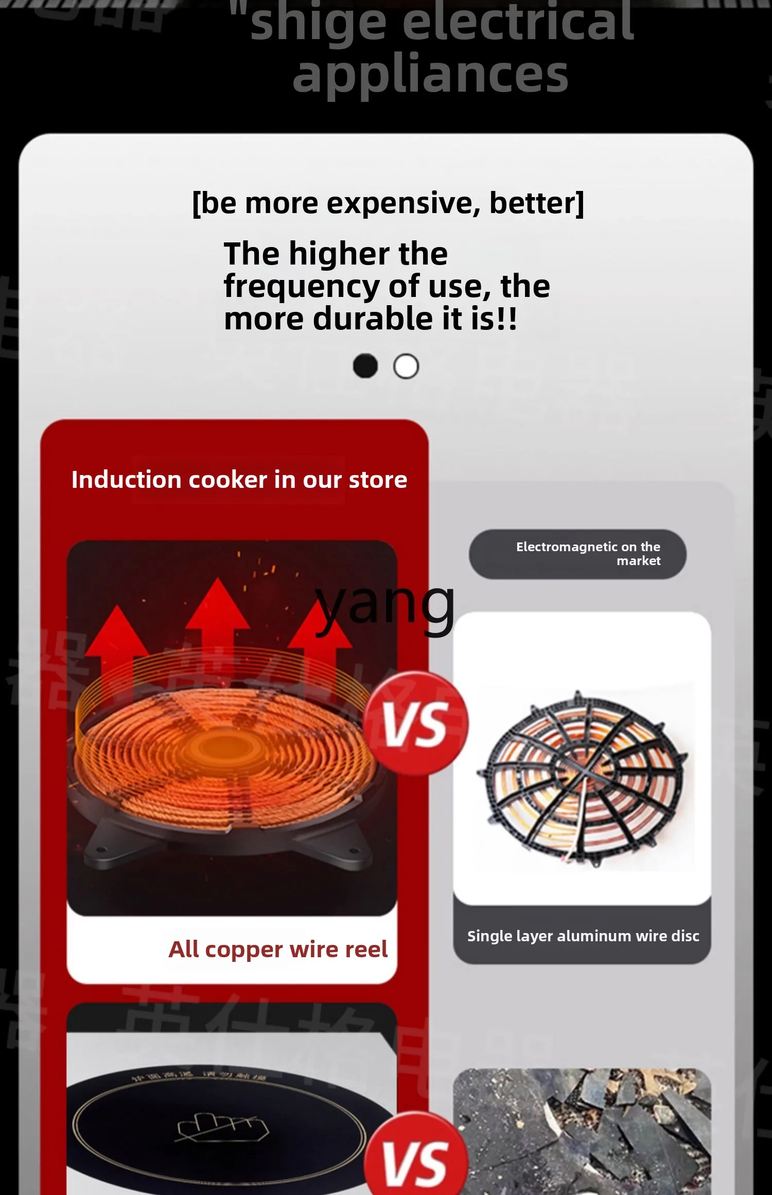 cq commercial induction cooker multi-head electric ceramic cooker 468-eye pot stove casserole dish Malatang stove