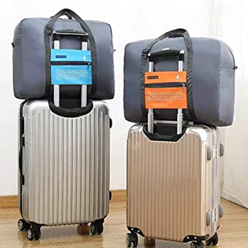 New 32L Large Capacity Travel Hand Luggage Bag Big Size Folding Carry-on Duffle bag Foldable Nylon Travel Bag Fashion Duffle Bag