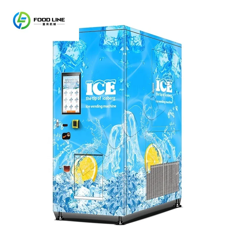 آلة بيع الثلج على الشاشة الموردة لآلة بيع الثلج الأمثل لصنع آلة بيع الثلج ATM