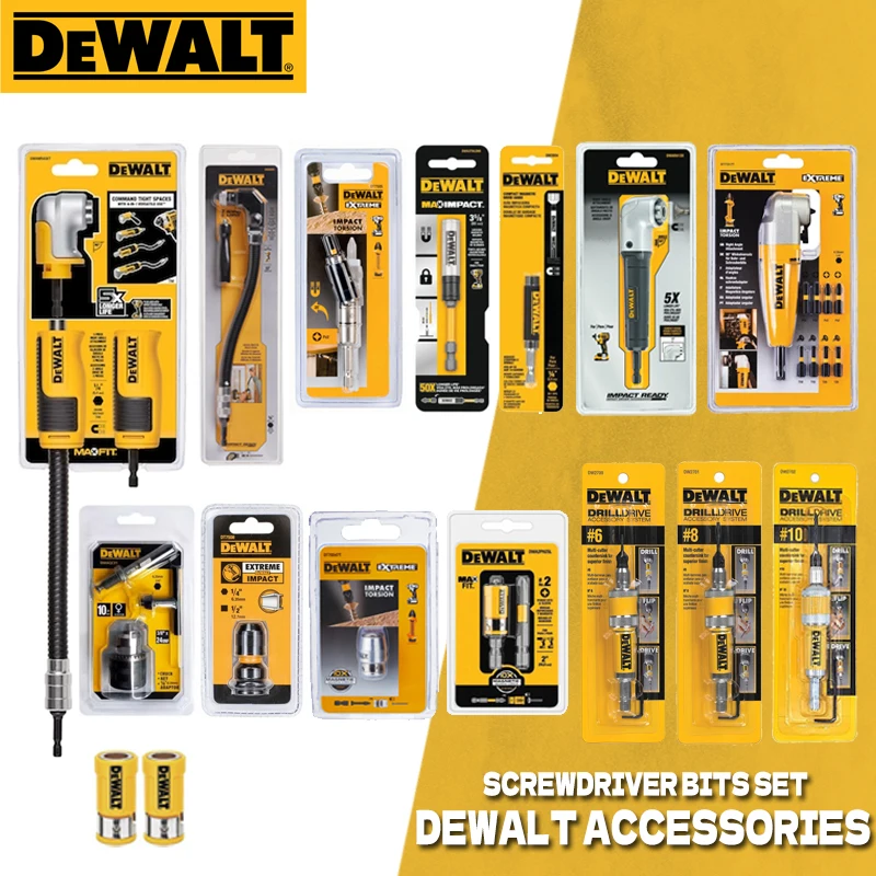Grupo do Bocado de Broca do Motorista do Ângulo Direito de Dewalt Adaptador Dwarafs Dt71517t Dt7508 Dw2700 Dw2701 Dw2702 Dt7505 Dwa2ph2sl