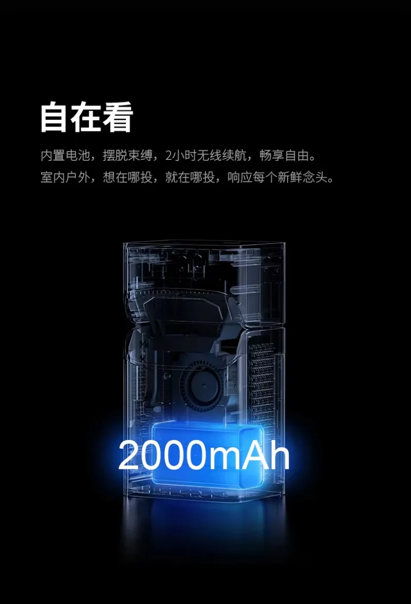 Projector Bedroom Outdoor Camping Projector  M1 Portable Projector Dormitory Smart Ultra Short Focal Stick Wall