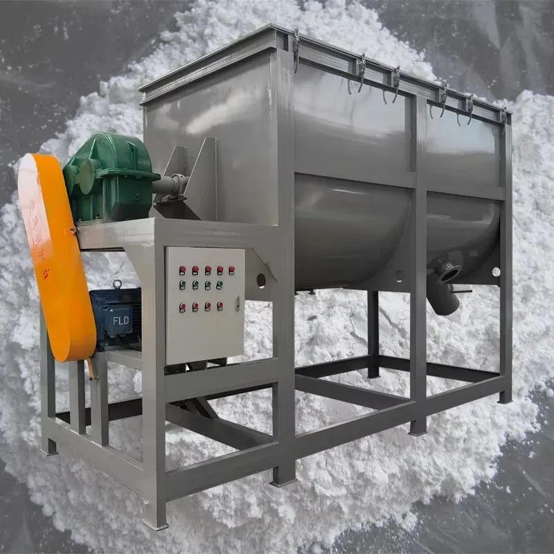 Animal Feed Powder Blender Mixer Equipment Dry Grain Mixing Machine for Cereal Rice Corn Wheat Flour Herbs