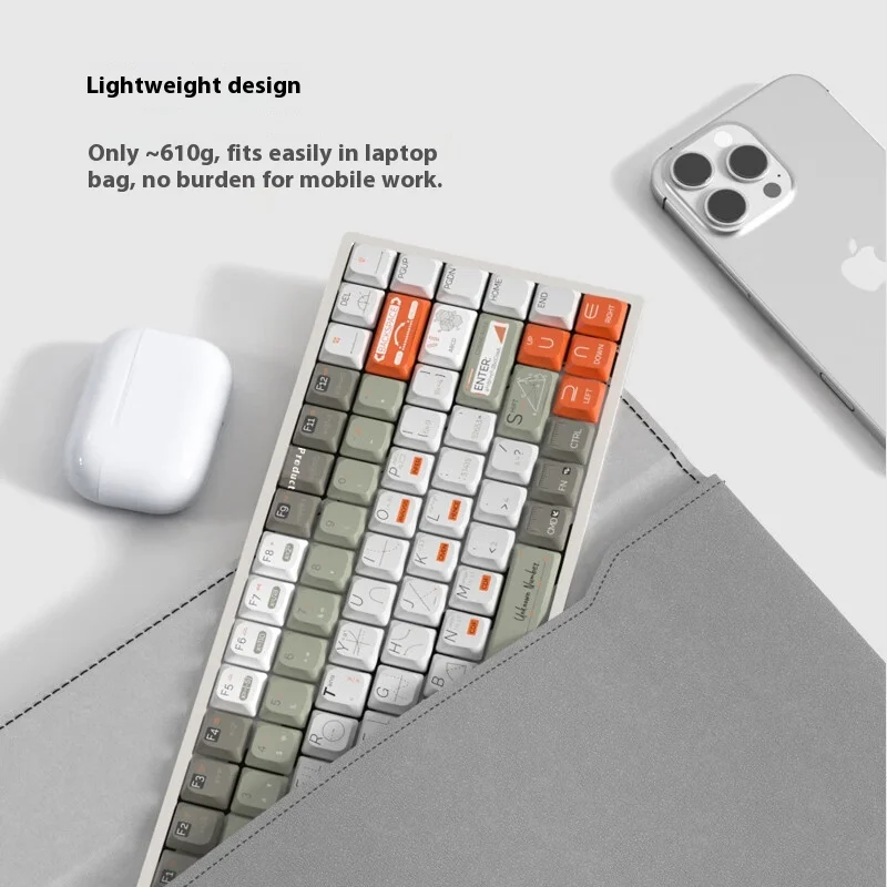 Keychron Z7 Max Mechanical Keyboard Wireless Full Aluminum Body