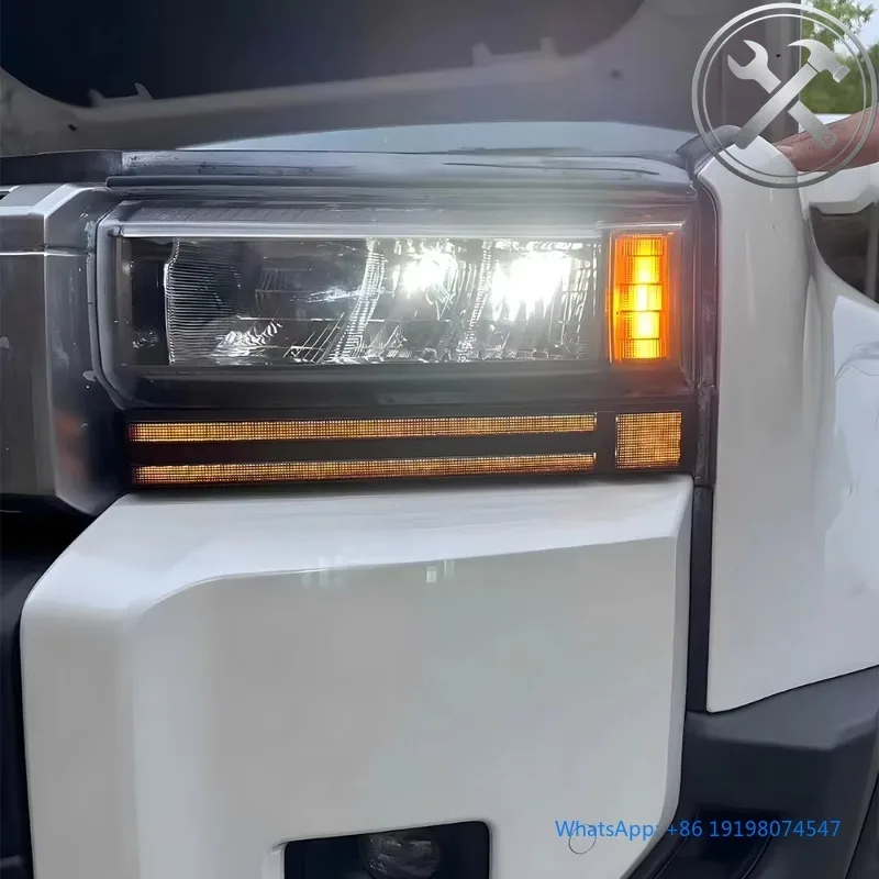 

2024 Front Bumper LED DRL Dynamic Flashing Daytime Running Light Assembly Car Exterior Lighting Upgrade Accessories