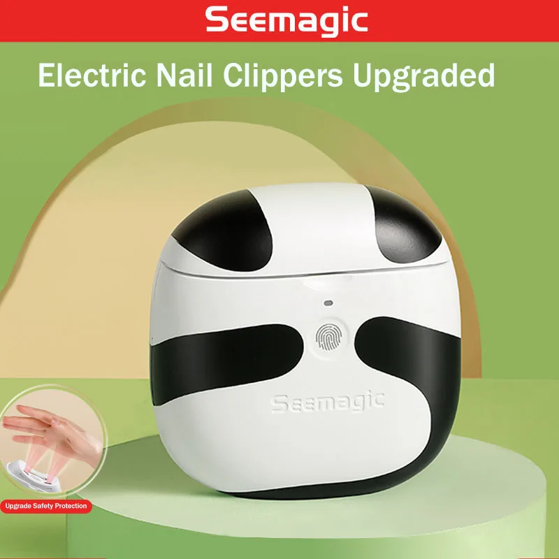 

Seemagic electric nail clippers nail grinder home automatic nail clippers children's nail clippers for the elderly