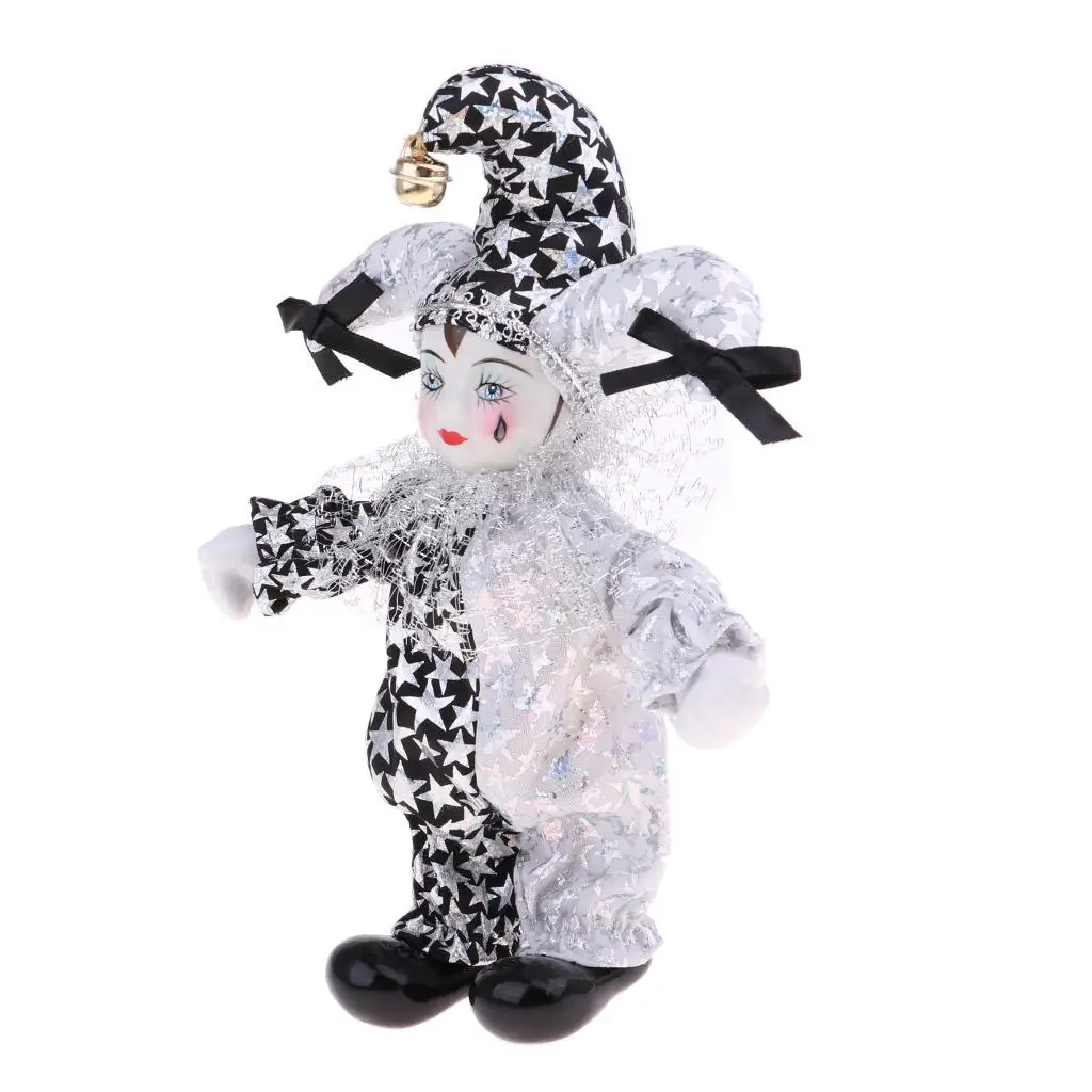 Muñeca Triangel italiana de 20cm, ficha de amor, muñeca payaso divertida, regalo para niños