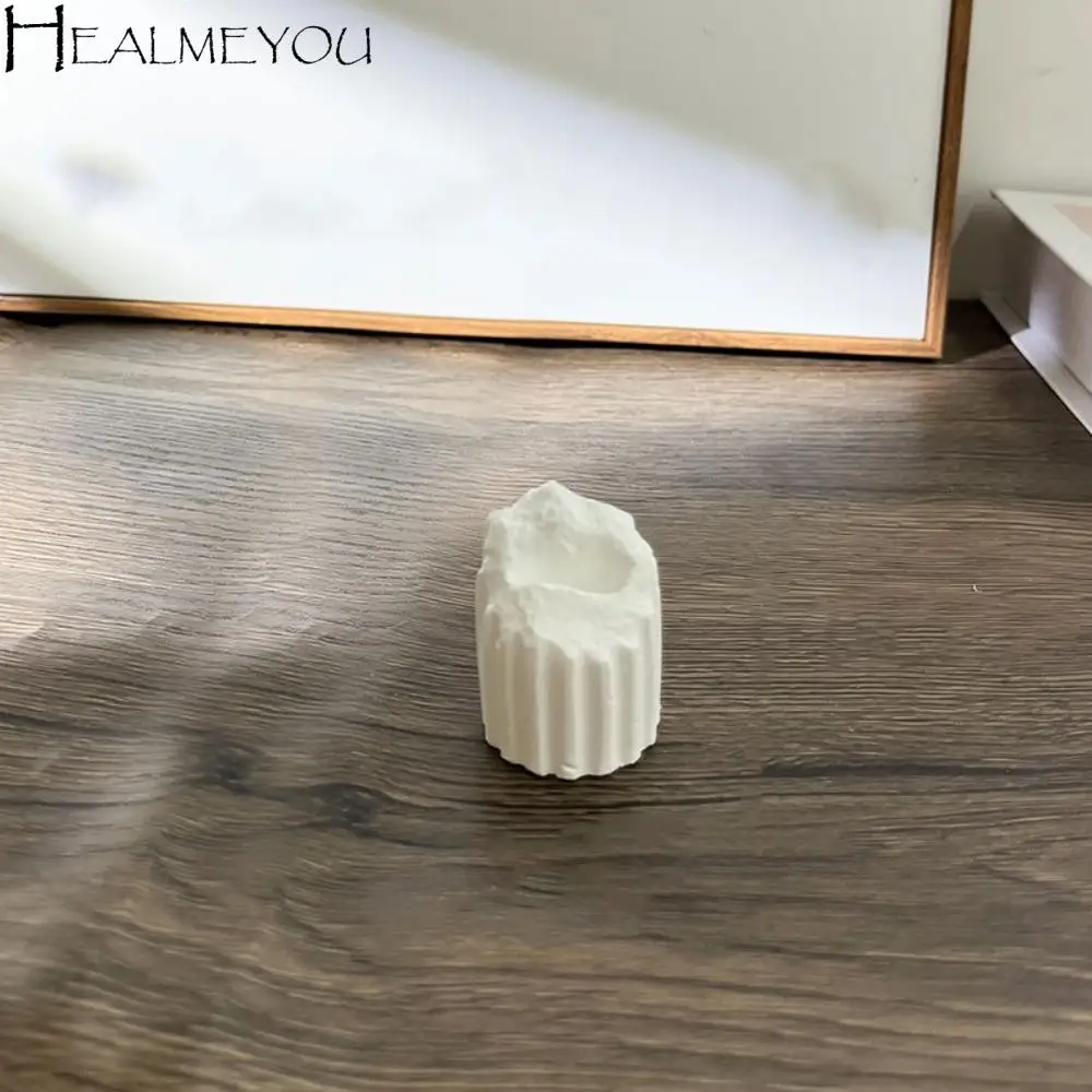 

Роскошная подставка для колец в римском стиле, белый гипс, изысканный винтажный держатель для колец из штукатурки, подставка для ювелирных изделий, европейский стиль